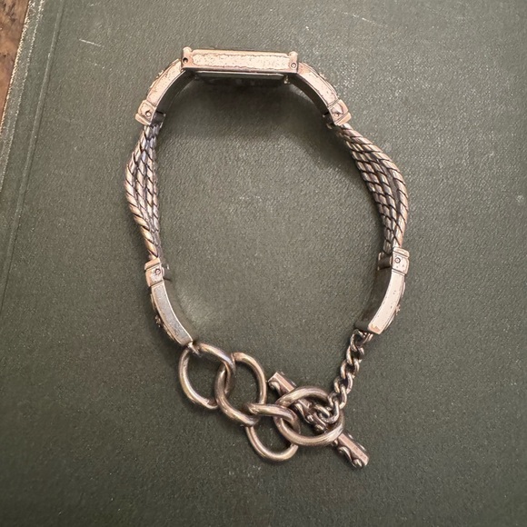 Brighton Monroe 1990s Watch: Two-Tone Celtic Heart Toggle Bracelet - Picture 10 of 14